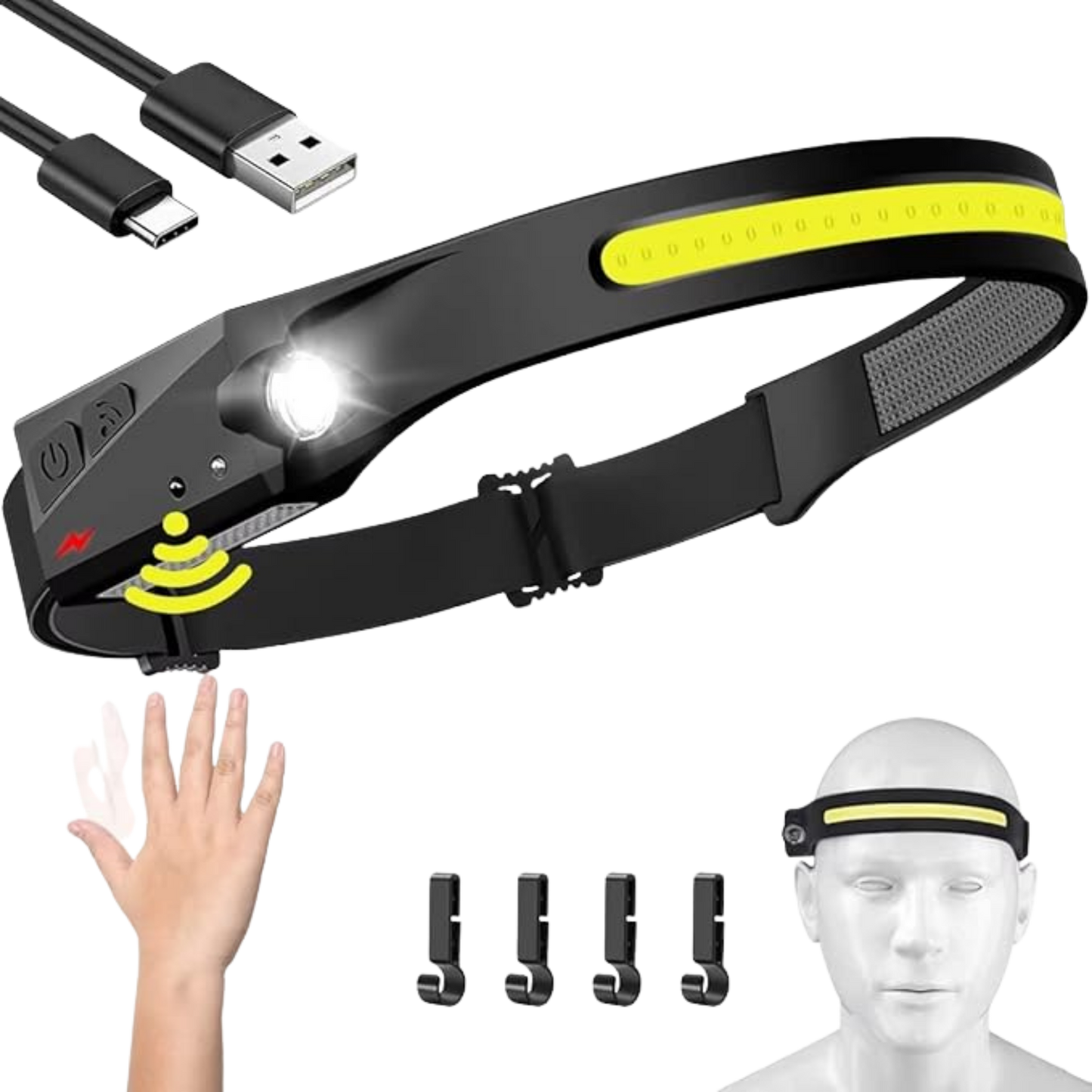 Headlamp Rechargeable