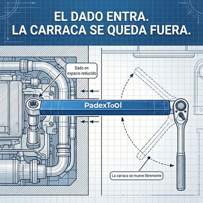 Llave de extensión offset PRO