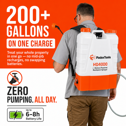 Padextools HD4000 Battery Powered Backpack Sprayer
