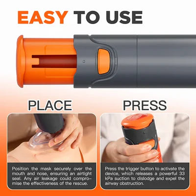 VitalBreath™ Anti-Choking Rescue Device